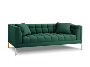 Trīsvietīgs dīvāns Micadoni Home Karoo, zaļš cena un informācija | Dīvāni | 220.lv