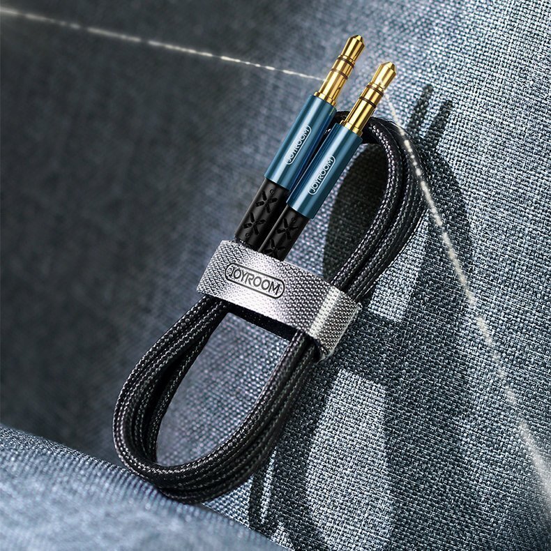 Kabelis Joyroom stereo audio AUX cable 3,5 mm mini jack, 2 m (SY-20A1) cena un informācija | Kabeļi un vadi | 220.lv