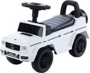 Stumjama automašīna - Mercedes G350D, balta cena un informācija | Rotaļlietas zīdaiņiem | 220.lv