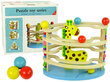 Koka bumbu trase ar žirafi цена и информация | Rotaļlietas zīdaiņiem | 220.lv