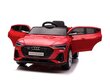 Automašīna ar MP4 ekrānu, Audi E-tron, sarkana / lakota cena un informācija | Bērnu elektroauto | 220.lv