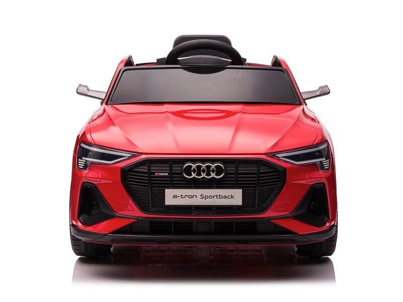 Automašīna ar MP4 ekrānu, Audi E-tron, sarkana / lakota цена и информация | Bērnu elektroauto | 220.lv