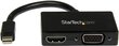 Adapteris StarTech MDP2HDVGA 2-in-1 Mini DisplayPort to HDMI VGA cena un informācija | Adapteri un USB centrmezgli | 220.lv