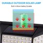 Ūdensizturīga ārā lampa ar saules paneļiem un kustības sensoru cena un informācija | Āra apgaismojums | 220.lv