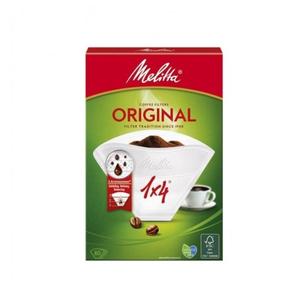 Melitta, 80 gab. cena un informācija | Kafijas automātu piederumi | 220.lv