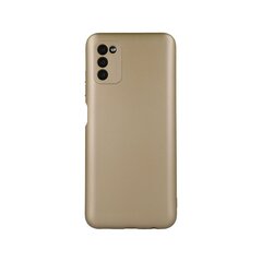 Metallic maciņš, piemērots Samsung Galaxy S22, zelta цена и информация | Чехлы для телефонов | 220.lv