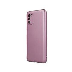 Metallic maciņš, piemērots Samsung Galaxy S22, rozā cena un informācija | Telefonu vāciņi, maciņi | 220.lv