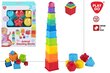 Piramīda - PlayGo "Animal Stacking Blocks", 12m+ cena un informācija | Rotaļlietas zīdaiņiem | 220.lv