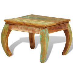 vidaXL kafijas galdiņš, vintāžas stils, pārstrādāts koks cena un informācija | Žurnālgaldiņi | 220.lv