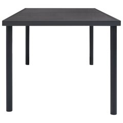 Комплект столовой мебели для сада, серый цена и информация | Комплекты уличной мебели | 220.lv