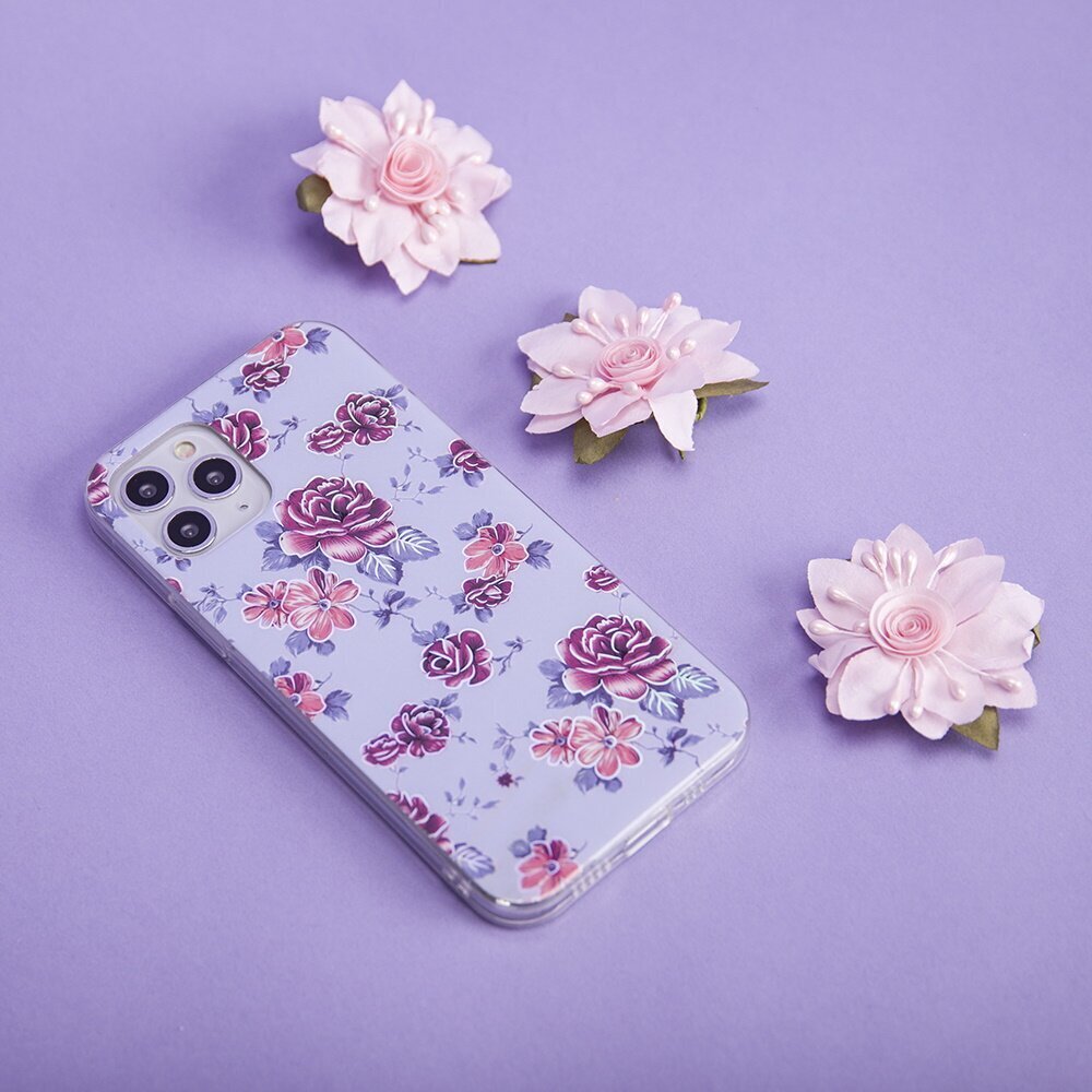 Ultra Trendy maciņš Flowers 2, piemērots Samsung Galaxy A03S EU cena un informācija | Telefonu vāciņi, maciņi | 220.lv