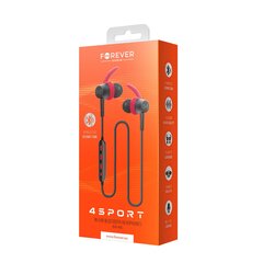 Bluetooth earphones Forever 4Sport BSH-400 red цена и информация | Наушники | 220.lv