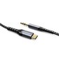 Kabelis Joyroom stereo audio AUX cable 3,5 mm mini jack - USB Type C for smartphone, 1 m (SY-A03) цена и информация | Kabeļi un vadi | 220.lv