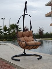 Подвесное кресло Floriane Garden Cali, коричневое цена и информация | Садовые стулья, кресла, пуфы | 220.lv