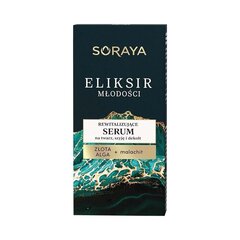 Serums sejai, kaklam un dekoltē zonai Soraya Eliksir, 30 ml цена и информация | Сыворотки для лица, масла | 220.lv