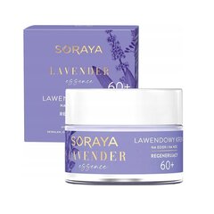 Sejas krēms Soraya Lavender Essence 60+, 50 ml cena un informācija | Sejas krēmi | 220.lv