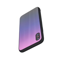 Aurora Glass maciņš, piemērots Samsung Galaxy A32 4G, violets/melns cena un informācija | Telefonu vāciņi, maciņi | 220.lv