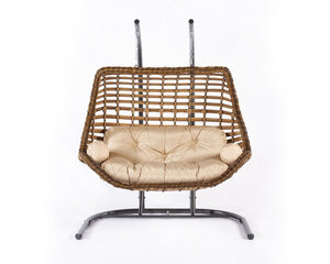 Подвесное кресло Floriane Garden Junda, коричневое цена и информация |  Садовые стулья, кресла, пуфы | 220.lv
