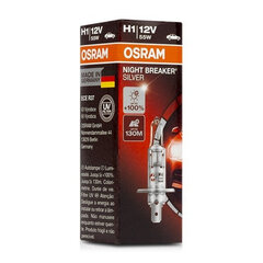 Автомобильная лампа Osram 64150NBS H1 12V 55W цена и информация | Автомобильные лампочки | 220.lv