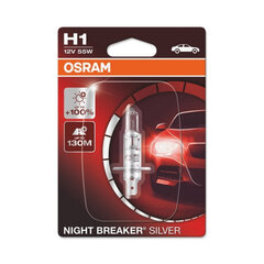 Автомобильная лампа Osram 64150NBS H1 12V 55W цена и информация | Автомобильные лампочки | 220.lv