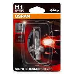 Automašīnas spuldze Osram 64150NBS-01B H1 12V 55W cena un informācija | Auto spuldzes | 220.lv