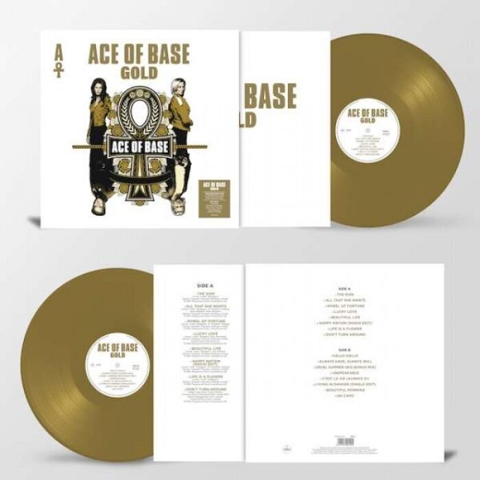LP ACE OF BASE Gold (180g, Gold Vinyl) LP Vinila plate cena un informācija | Vinila plates, CD, DVD | 220.lv