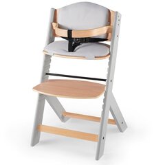 Barošanas krēsls ar spilveniem Kinderkraft Enock, Graywood cena un informācija | Barošanas krēsli | 220.lv