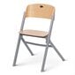 Daudzfunkcionāls barošanas krēsls Kinderkraft Livy Wood + šūpuļkrēsls Calmee Grey cena un informācija | Barošanas krēsli | 220.lv
