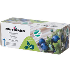Пакеты для заморозки Marjukka, 3 л, 30 шт. цена и информация | Кухонные принадлежности | 220.lv