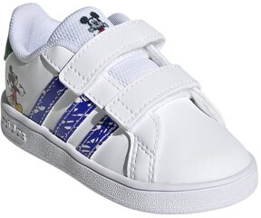 Детские кроссовки Adidas Grand Court Mm Cf I GZ3317/9K, белые цена и информация | Стильные кеды для детей | 220.lv