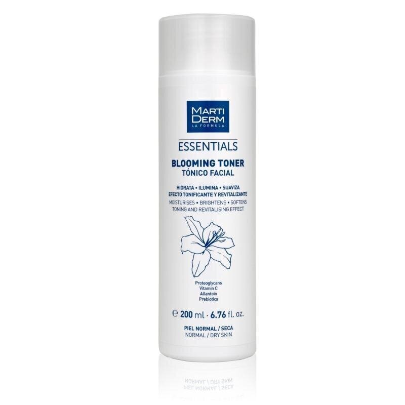 MARTIDERM balinošs sejas toniks BLOOMING TONER, 200 ml цена и информация | Sejas ādas kopšana | 220.lv