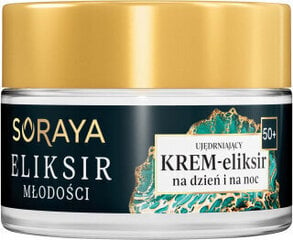 Pretgrumbu sejas krēms Soraya Eliksir 50+, 50 ml cena un informācija | Sejas krēmi | 220.lv