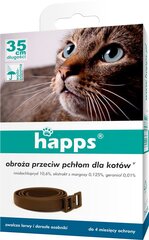 Happs apkakle pret blusām kaķiem, 35 cm cena un informācija | Vitamīni, uztura bagātinātāji, pretparazītu līdzekļi kaķiem | 220.lv