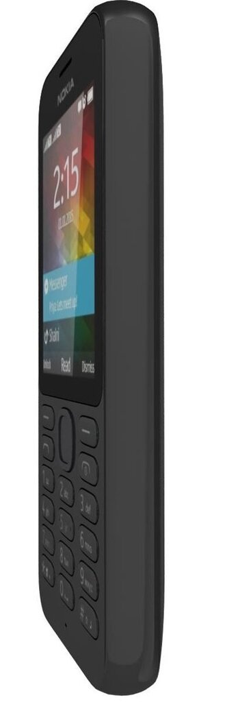 Nokia 215 Black цена и информация | Mobilie telefoni | 220.lv