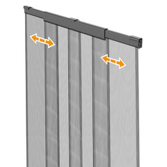 Сетка для дверей от комаров и мошек цена и информация | Москитные сетки | 220.lv