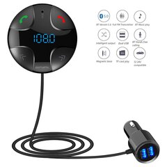 Автомобильное зарядное устройство 4smarts Transmiter FM Bluetooth 5.0 / USB / Micro SD / MP3 цена и информация | FM Модуляторы | 220.lv