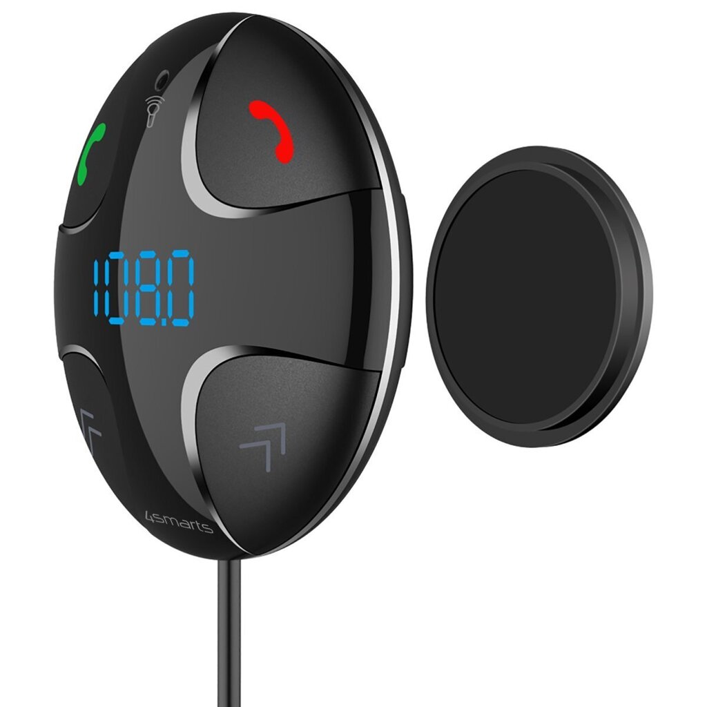 4smarts Bluetooth FM Transmiter / Auto Ladētājs ar Bluetooth 5.0 / Micro-SD / USB cena un informācija | FM Modulatori | 220.lv