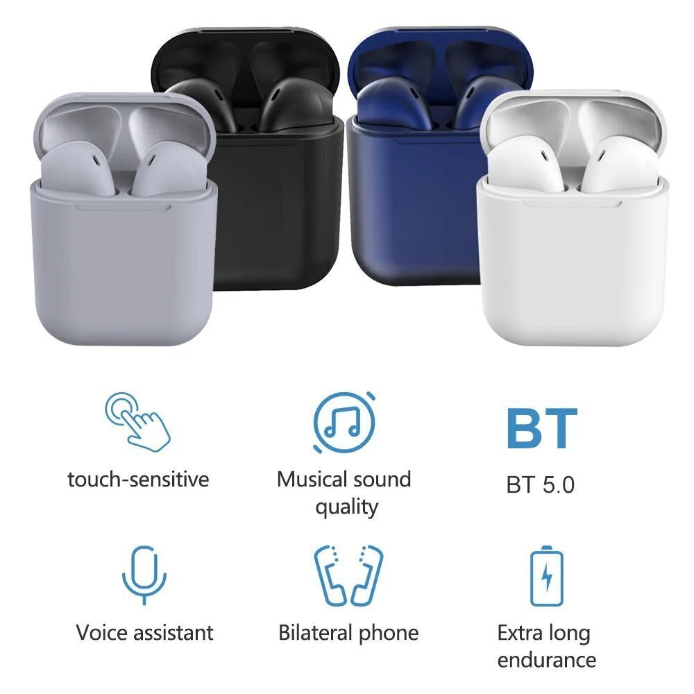 inPods 12s TWS Bluetooth, zilas cena un informācija | Austiņas | 220.lv