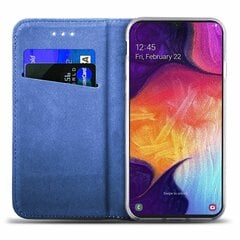 Hallo Smart Magnet Book Case Grāmatveida Maks Telefonam Samsung Galaxy S22 Zils cena un informācija | Telefonu vāciņi, maciņi | 220.lv