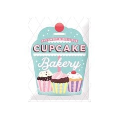 Металлическая пластина 30x40 см / Cupcake Bakery цена и информация | Детали интерьера | 220.lv