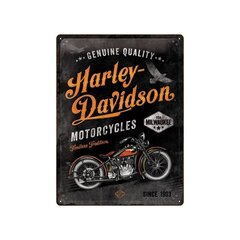 Metāla plāksne 30x40 cm / Harley-Davidson - Timeless Tradition cena un informācija | Interjera priekšmeti | 220.lv