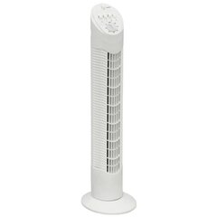 Bestron grīdas torņa ventilators, 80 cm, 35 W, balts, AFT760W cena un informācija | Ventilatori | 220.lv
