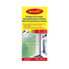 Противомоскитная сетка Aeroxon на окна 130х150 см, в комплекте с ножом и клейкой лентой цена и информация | Москитные сетки | 220.lv