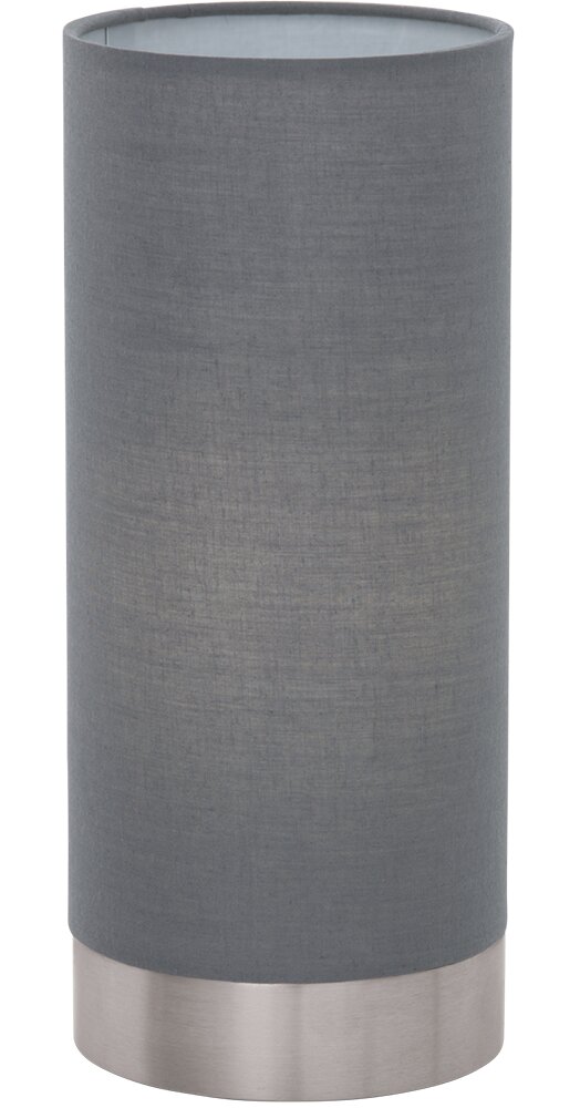 425552 EGLO Table Lamp "Pasteri" Grey and Matt Nickle cena un informācija | Galda lampas | 220.lv