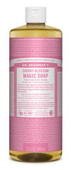 18 vienā organiskās šķidrās ziepes Dr. Bronner's Rose 945 ml, roze цена и информация | Мыло | 220.lv