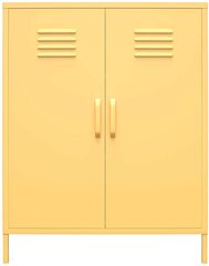 Шкафчик Novogratz Cache, желтый, 101.50 см цена и информация | Шкафчики в гостиную | 220.lv