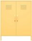 Skapītis Novogratz Cache, dzeltens, 101.50 cm цена и информация | Skapīši viesistabai | 220.lv