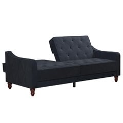 Диван Novogratz Vintage Tufted, синий цена и информация | Диваны | 220.lv