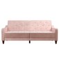 Dīvāns Novogratz Vintage Tufted, rozā cena un informācija | Dīvāni | 220.lv