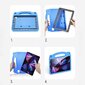 Maciņš Dux Ducis Panda Samsung X200/X205 Tab A8 10.5 2021 zils cena un informācija | Somas, maciņi | 220.lv
